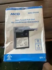 Non-fuse pull out hair handler disconnect