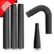 5-Piece Gutter Cleaning Kit Leaf Vacuum Attachment 2-1/2-in Wet/Dry Shop Vacuum