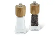 Cole & Mason Woodbury Salt Pepper Mill Grinder Gift Set 5.4x13.4cm Brown