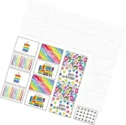 HOODANCOS Happy Birthday Cards for Children Bulk Party Pack Fun Designs for Kids Celebrations