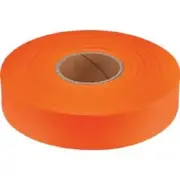 (6)-Empire 600 Ft x 1 In High Visibility Fluorescent Orange Flagging Tape 77-062