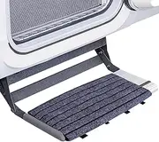 Rv Stair Covers - Non-Slip Motorhome Stair Covers | Heavy Duty Protective Trailer Ladder Pad, Weather-Resistant Motorhome Accessories for Tailgate Parties Campground Setup