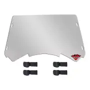 RUGGED Polycarbonate Windshield for Polaris RZR 900 Front