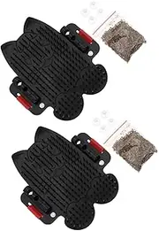 COLLBATH 1 Set Cat Corner Self Grooming Scratching Board Practical Massage Combs for Cats Premium Plastic Pet Accessory for Claw Repair Relaxation for Indoor Use