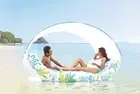Intex Tropical Canopy Pool Inflatable Lounge Floating Mat 2.24cm x 150cm 56294