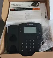 Polycom VVX 300/310 IP Phone PoE Backlit graphical LCD Business Media Desktop