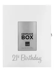 [Profile Australia] 21st Birthday Keepsake Memory Box in White