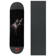 Welcome x Batman Skateboard Deck Batmonster on Popsicle Black Dip 8.75" with Gr