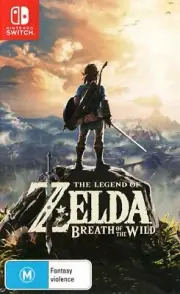 The Legend of Zelda Breath Of The Wild Nintendo Switch RPG Action Adventure Game