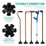 Cane Foot Pad Travel Rubber Tip Protective Cover for Walking Stick