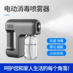 電動消毒噴霧器專用噴壺消殺防疫小型酒精消毒槍自動霧化機器充電