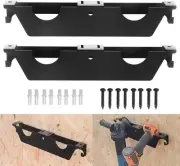 Angle Grinder Holder - 4 Bay Rack/Stand Storage Wall black