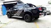 Sticker Vinyl Mazda BT-50 Mitsubishi Triton 2012 13 -17 Pickup 4 Dr 2 sets pair