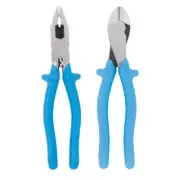 Channellock LINESMAN & DIAGONAL ELECTRICIAN PLIERS TPG2 2Pieces 216mm & 203mm