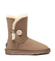 Everau Short Button - Double Faced Sheepskin Upper - Women - UGG Boots