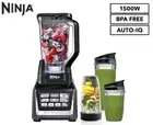 Ninja 1500W Blender Duo with Auto-iQ BPA-Free Professional - Black BL642
