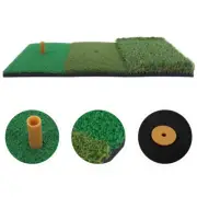 30*60CM Golf Hitting Mat Golf Putting Mat Outdoor Real Feel Golf Practice Mat