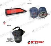 WESFIL AIR OIL FUEL FILTER KIT FOR Subaru Forester GT 2.0L 08/97-07/02 SF5 EJ205 (for: Subaru)