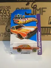 Hot Wheels 2012 Muscle Mania GM #101 '67 Oldsmobile 442 Kmart Orange New/B1