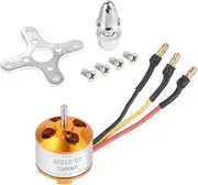 QWinOut A2212 2200KV Brushless Outrunner Motor with Mounts 6T for DIY RC Aircraft Plane Multi-Copter Quadcopter Drone (1 Pcs)