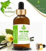 Pure Herbs Vanilla 100% Pure & Natural Vanilla planifolia Essential Oil