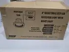 6 Pack- 4" Retro Fit" Selectable Cct Led recessed Light With Night Light