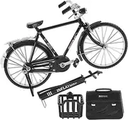 BESTOYARD DIY Vintage Bike Model Car 1:10 Scale Metal Model Unique Vintage Decor