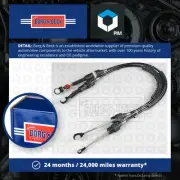 Gear Change Cable fits RENAULT CAPTUR Mk1 1.2 2013 on B&B 341080304R Quality New