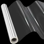 Vanhench Clear Cellophane Wrap, 16" X 100' 3Mil Thick Cellophane Wrap Roll