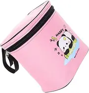 GAROZATION Electric Car Bag Bike Front Bag Motorcycle Pouch Bike Basket Front Scooter Basket Bicycle Accessories Polyester Pink