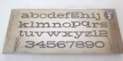 Sizzix Tim Holtz Bigz XL Storybook 662430 Alphabet Die