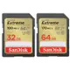 SanDisk 32G 32GB 64G SDHC SDXC Extreme UHS U3 4K V30 相機記憶卡