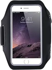 Running Armband Arm Band Phone Holder for Oppo A5 A52 A72 A9 A91 A54 A53s A74 A94 Find X X2 X3 X5 Lite Neo N2 Flip Reno2 Reno4 Reno8 Z 10x Zoom R17 Pro (Black)