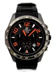 CASIO EDIFICE Men EFR-516PB-1A4 Black Dial 3subdial Resin Band