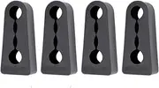 Pizgear Sound Damper Door Lock Buffer, for Renault, Duster 2 Captur Kaptur Arkana Fluence, Soundproof Screaks Deaf Seal Deadener Car Suspension Damper