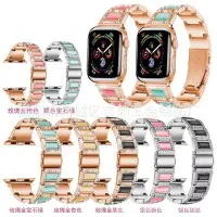 在飛比找蝦皮購物優惠-現貨適用Apple Watch7貓眼石珠寶鑲鑽錶帶 iwat