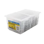 Zenith 10 - 8 x 50mm Galvanised Countersunk Rib Head Timber Screws - 500 Pack