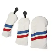 3PCS Golf Club Head Cover For Driver Fairway Woods Headcovers Golf Accessori ND2