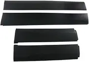 1pcs Car Front Rear Door Guard Exterior Decoration Trim Strip Compatible for Land Rover Discovery Sport 2015 2016 2017 2018 2019 (Color : Front Door Left)