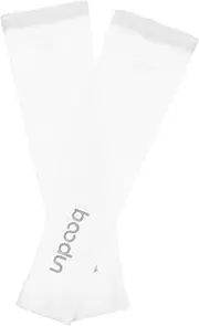 [jojofuny] 2pcs Breathable Mesh Arm Sleeves for Sun Protection Quick Drying Block White for Outdoor Riding Activities