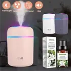 Ultrasonic Air LED Aromatherapy Humidifier+Essential Oils Fragrances Oil Set