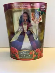 Mattel Holiday Princess Belle from Beauty and the Beast New In Box