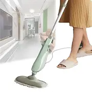 Steam Mop Cleaner,Nano Steam Sterilization Floor Steamer,100-118cm Adjustable,with 90° Mop Head Adjustment,1000W Natural Steamer Mop for Tile,Hardwood Floors,Marble Flooring