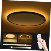 6 Pack 12 Inch LED Flush Mount Ceiling Light with Night Light 2000K, 6PACK