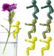 6Pcs Plant Propagation Buddy | Little Man Plant Supports for Cuttings, Sprout...