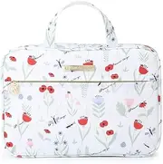 Toiletry Bag Kit Travelling - Hanging Hook Water Resistant for Cosmetics Toiletries 5 Separate compartments 2 Removable Pouches for Travelling Weekends Away Paton Travel