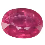 0.99 Ct. Natural Unheated Vivid Intense Red Ruby WITH GLC CERTIFY