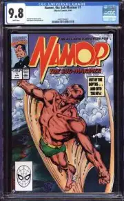 NAMOR, THE SUB-MARINER #1 CGC 9.8 WHITE PAGES // MARVEL COMICS 1990 ID: 65733