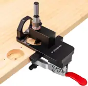 Compact Metal Concealed Hinge Jig with Quick Clamp,35Mm Cabinet Hinge Jig with D