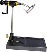 TENOL Fly Tying Tool, Fly Fishing Vice Equipment, with Base Fly Fishing Lure Making Accessories Lure Maker Rotary Fly Tying Vise